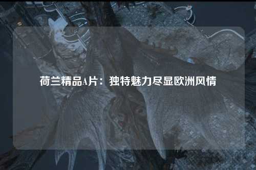 荷兰精品A片：独特魅力尽显欧洲风情