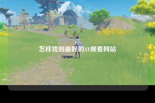 怎样找到最好的AV观看网站