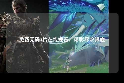 免费无码A片在线观看，精彩尽收眼底