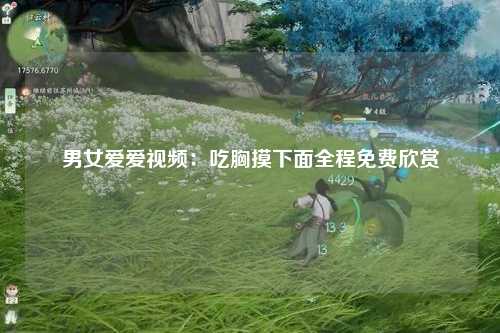 男女爱爱视频：吃胸摸下面全程免费欣赏